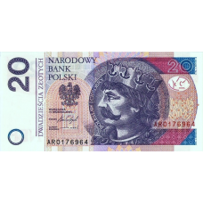 (282) Poland P184b - 20 Zlotych (2016)